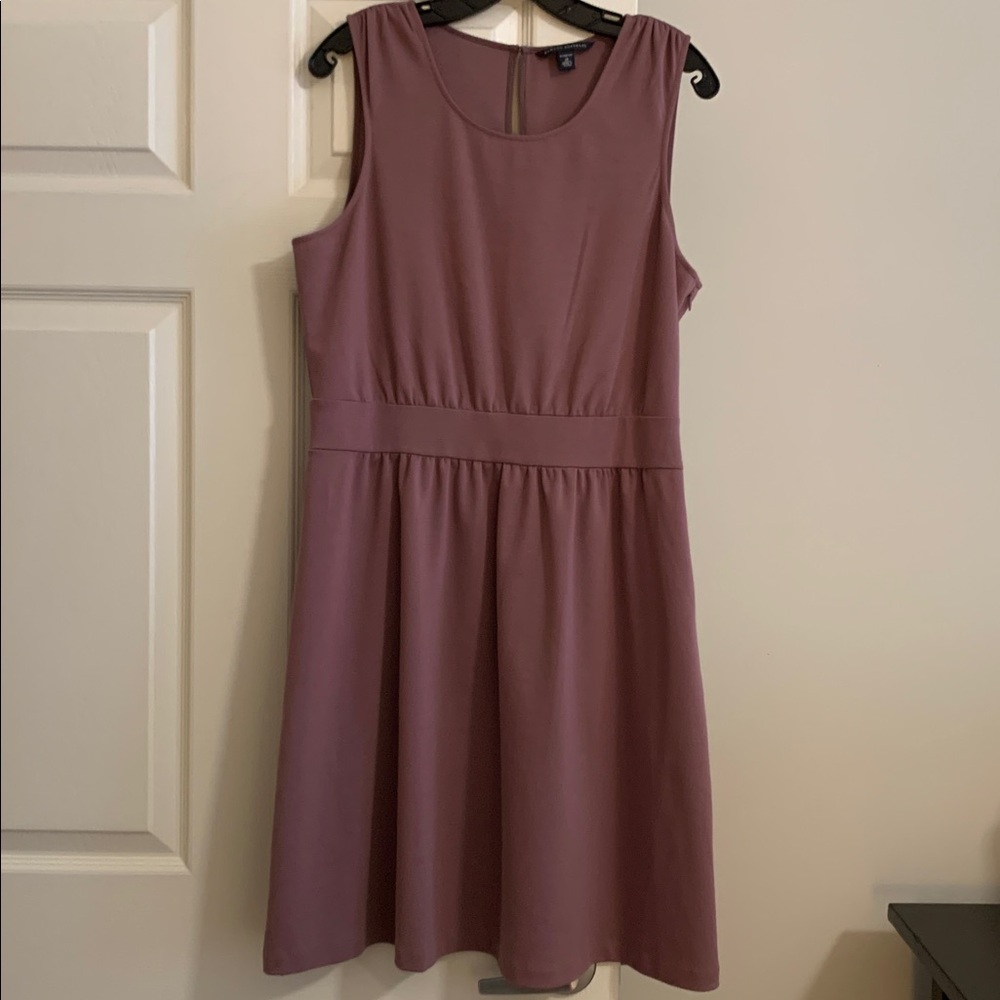 Banana Republic Dusty Rose Purple Sleeveless Dress 14